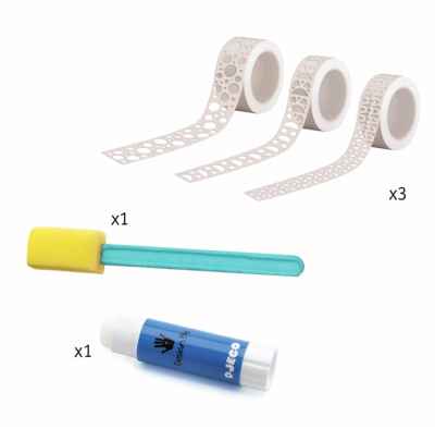 Pintura Con Cinta Adhesiva Es Mágico