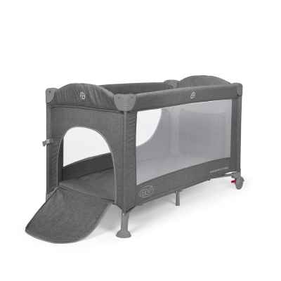 Cuna de viaje colecho Ennis gris
