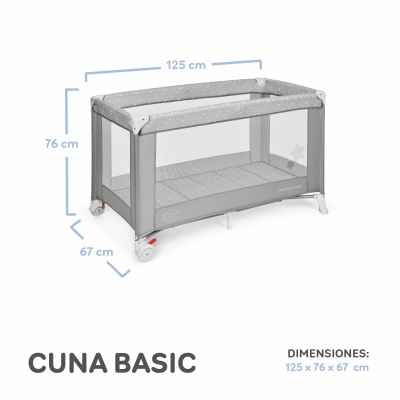 Cuna de viaje plegable Basic