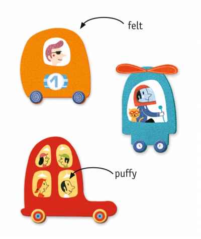 Crear con pegatinas Me gustan los Coches