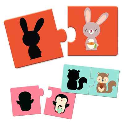 Educativos Puzzle Duo Sombras