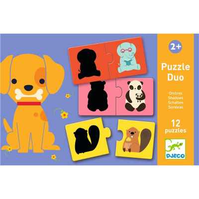 Educativos Puzzle Duo Sombras