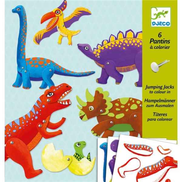 Colorea Sorpresas Muñecos Dinos