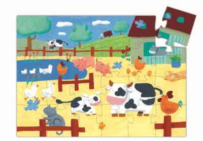 Puzzle Silueta las Vacas