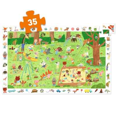 Puzzle Observación El jardín de los Amiguitos