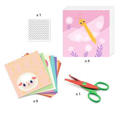 Collage Recortar Con Bordes Decorativos