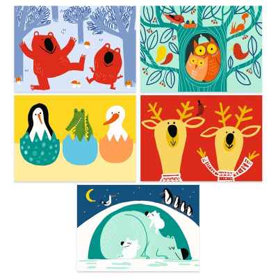 Cuadros para rascar Animales para Descubrir