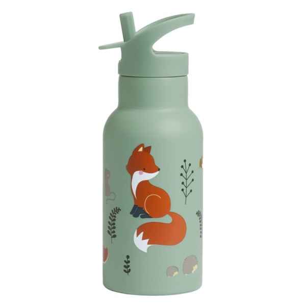 Botella Acero 350 Ml Zorro