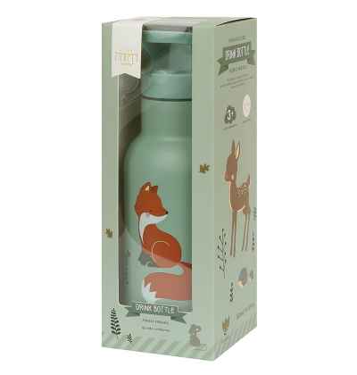 Botella Acero 350 Ml Zorro