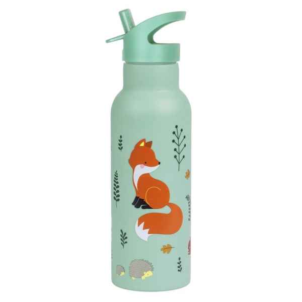 Botella Acero 500 Ml Zorro