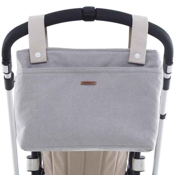 Bolso Coche-Talega Midi Colección Camil Gris