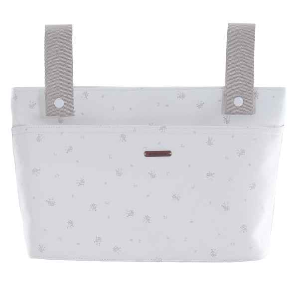Bolso Coche-Talega Midi Colección Polipiel Clea Piedra