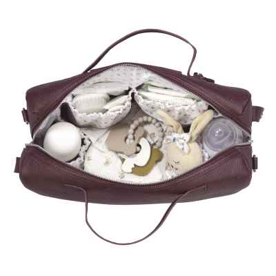 Bolsa Canastilla London Cherry