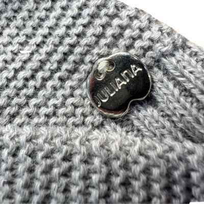 Conjunto 4 Piezas Rayado 2 Colores Gris y Crudo 25551