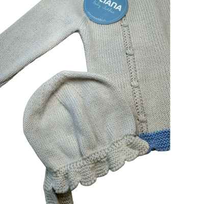 Conjunto 3 Piezas 2 Tachones Bodoques Crema Cielo 25565