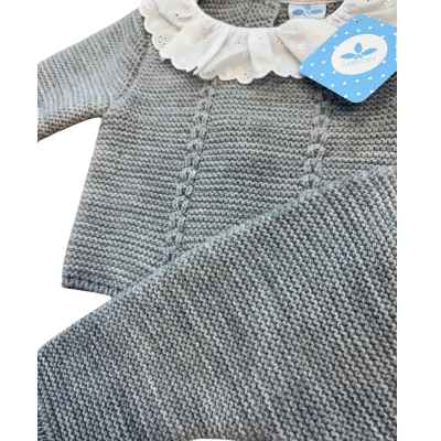 Conjunto Dos Piezas Sardon Gris 25VE-405