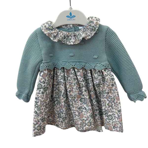 Vestido de Punto Verde 025VE-399