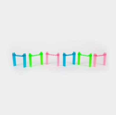 Accesorios  Pista Columna 6 Piezas