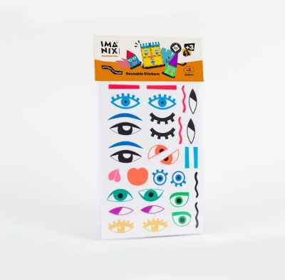IMANIX Stickers Reutilizable