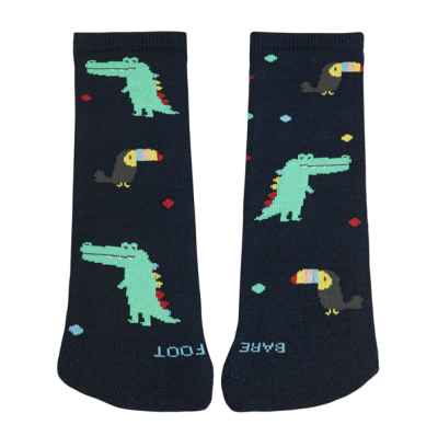 Calcetines Cortos Barefoot Animales Tropicales Marino