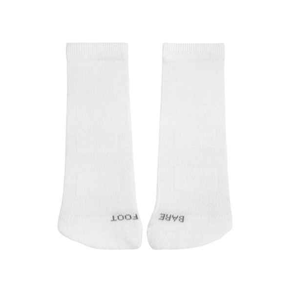 Calcetines Barefoot Con Rizo En La Puntera Blanco