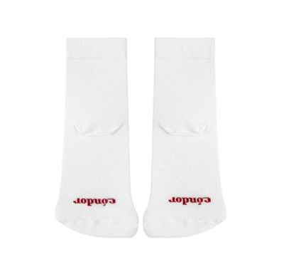 Calcetines Barefoot Con Rizo En La Puntera Blanco