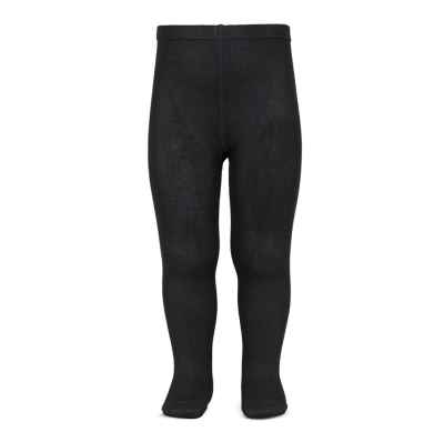 Leotardos Básicos Punto Liso Negro