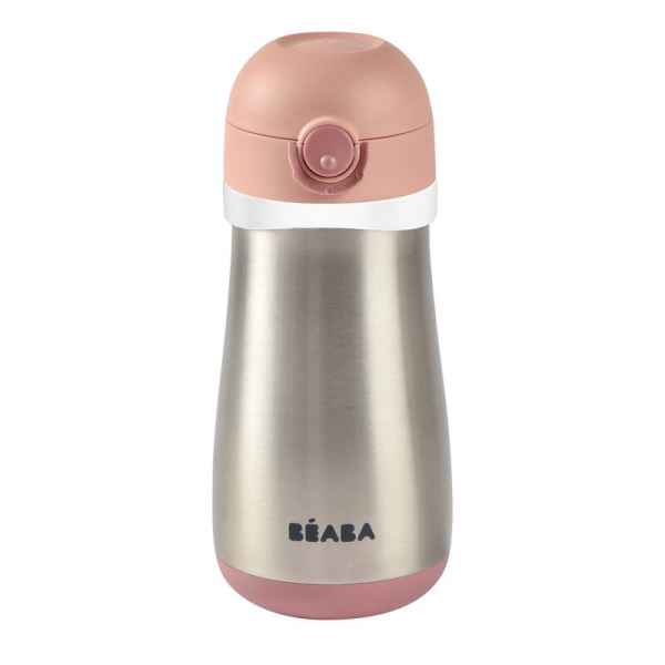 Botella de Acero inoxidable de 350 ml Rosa