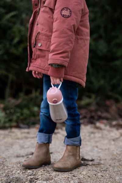 Botella de Acero inoxidable de 350 ml Rosa