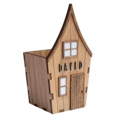 Portalápices Personalizado en Madera