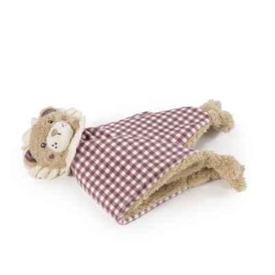 Doudou León Gala Cerise