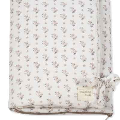 Arrullo/Manta Botton Flores