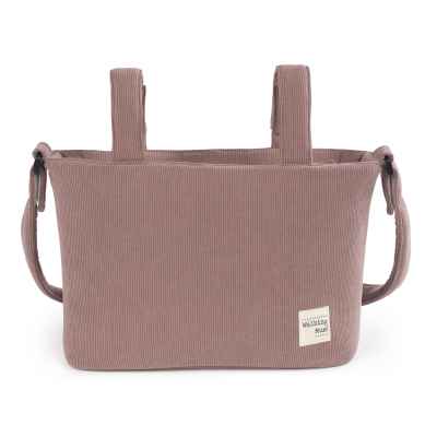 Bolsa Canastilla Pana Gala Cerise