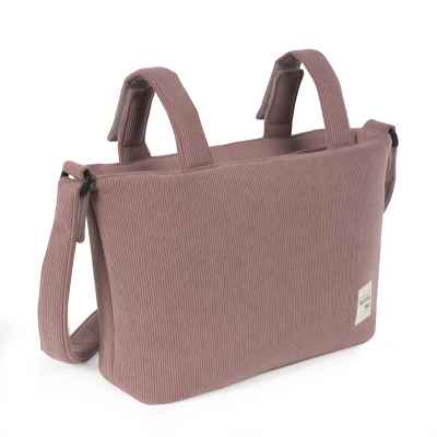 Bolsa Canastilla Pana Gala Cerise