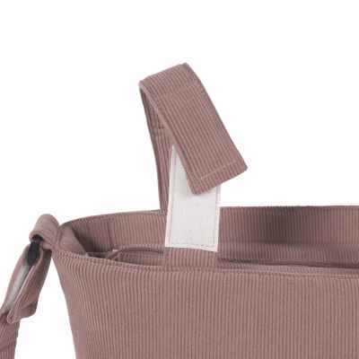 Bolsa Canastilla Pana Gala Cerise