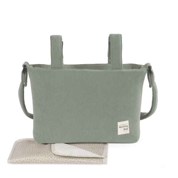 Bolsa Canastilla Pana Gala Mint