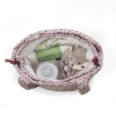 Bolsa Bucket Cherry Flores