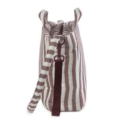Bolsa Canastilla Cherry Rayas