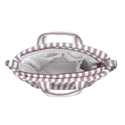 Bolsa Canastilla Cherry Rayas