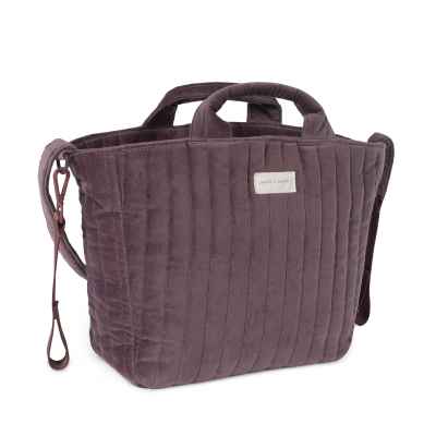 Bolsa Canastilla Cherry Velvet
