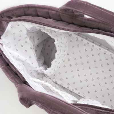 Bolsa Canastilla Cherry Velvet