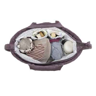 Bolsa Canastilla Cherry Velvet