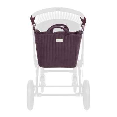 Bolsa Canastilla Cherry Velvet