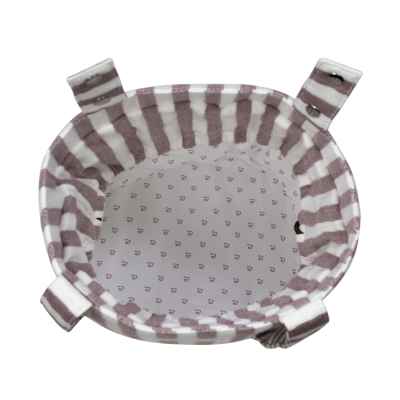 Bolsa Bucket Cherry Rayas