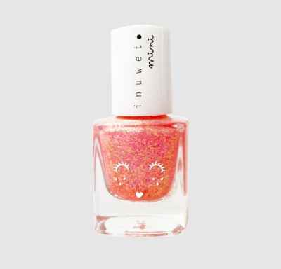 Set De Regalo Dúo De Rosas: Bálsamo Labial Y Esmalte De Uñas A Base De Agua Fresa