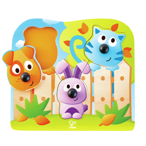 Puzzle encajable animales
