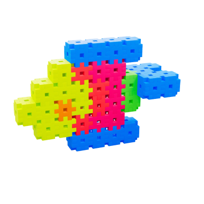 Juego de Construcción Meli Basic Travel Box 250 Neón