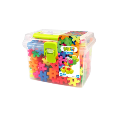 Juego de Construcción Meli Basic Travel Box 250 Neón