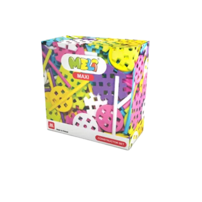 Juego de Construcción Meli Maxi Constructor Set 60 Pink