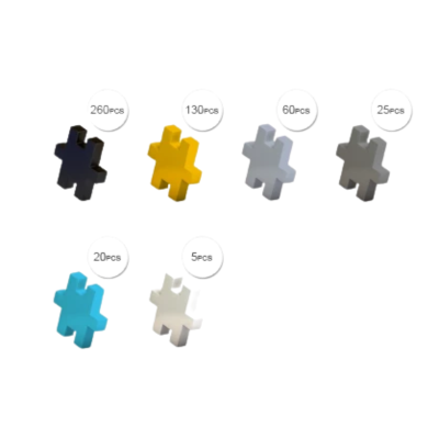 Juego de Construcción Meli Minis Build 2 in 1 500